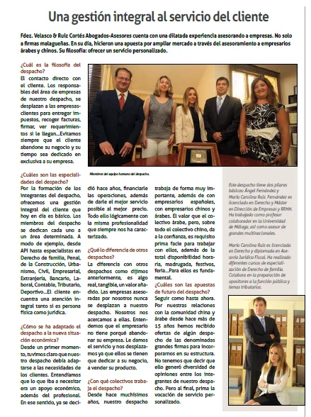 nota de prensa servicio al cliente